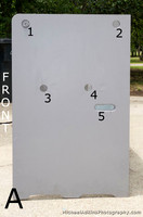 Art Booth Flip Bins