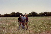 Breaking ground. Matt, Mike, Marie